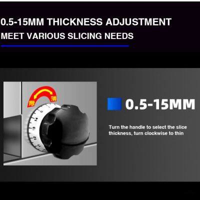 Electric Stainless Steel Meat Cutter New 220V Kitchen Solution for Busy Restaurants Durable With Electric Motor photo-4