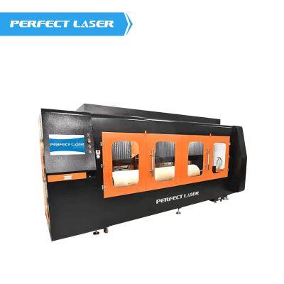 Low Consumption Automatic Double Heads CNC Rotary Wood Template Die Milling Cutting Machine