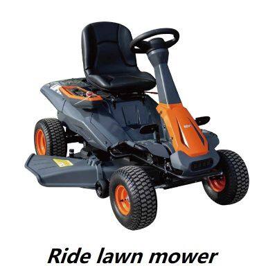 Riding electric weeding machine