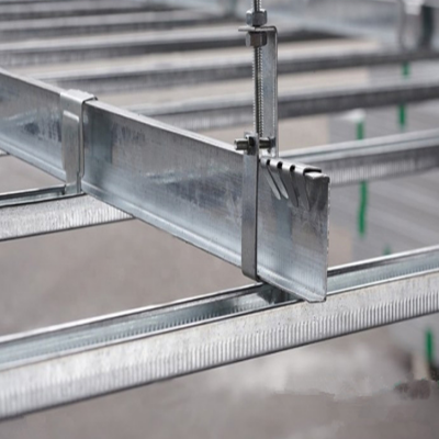 Durable and lightweight ceiling suspension channels for easy installation and long-lasting performance