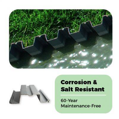 Feuilles de PVC et palplanches économiques, résistantes aux intempéries, provenant des Philippines. Prix pour les murs de soutènement en vinyle