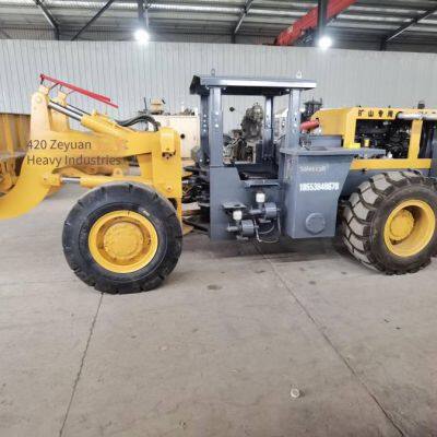 экскаватор-лоадер, антискользящий погрузчик для шахт, механизирует производственные операции, экономя больше времени и усилий