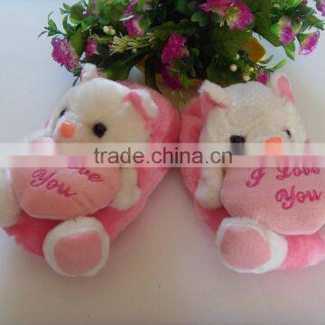 Various Type of Plush Animal Slipper, High Quality Plush Animal Slipper photo-4