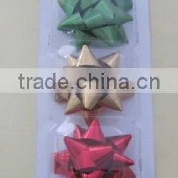 Mini Star Bows For Christmas Gift