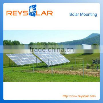 adjustable solar pv mounting system solar ground mount system 10kw aluminum solar rail