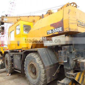 Shanghai Used Condition Tadano 35t Rough Terrain Crane for Sale in Shanghai for Sale With Good Condition and High Quality photo-3
