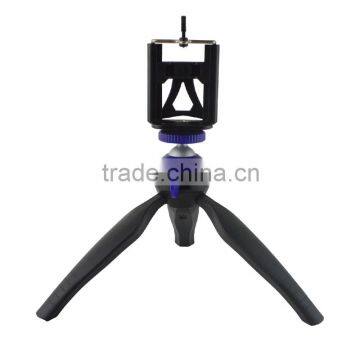 Flexible Mini Tripod Cell Phone Smartphone Pocket Camera Clips Holder Octopus Tripod + Cellphone Holder