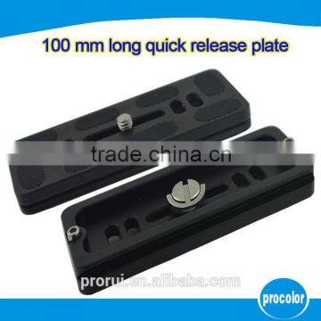 Factory supply quality aluminum Tripod Quick Release Plate PU-100-B