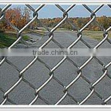 temporary construction chain link fence