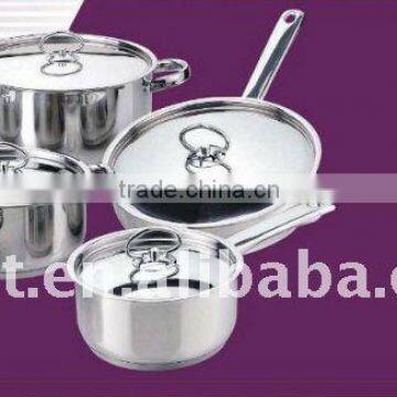 NEW 12pcs stainless steel cookware set