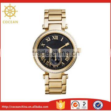 New coming! 5ATM Waterproof All Stainless Steel Watch Woman