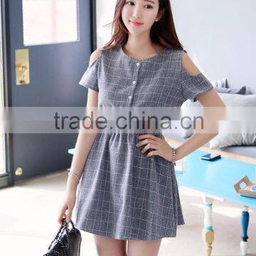Spring and Summer Leisure Gaberdine Retro Dress photo-2