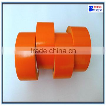 PVC Orange Protective Tapes With Low Unwinding Force