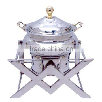 Steel Cheffing Dish, Wedding & Party utensils, food serving dish, hot keeping dish, Catering item, Hotel & Restaurant utensils