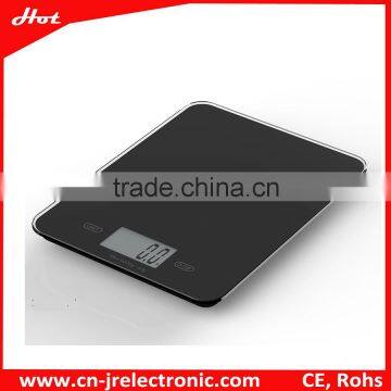 5kg Cheap Super Slim kitchen glass weighing scale quality food scale