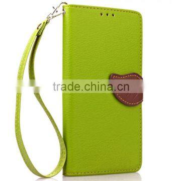 For LG K10 New Products, Leaf PU Leather Case for LG K10, For LG K10 Phone Cases photo-5