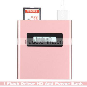 Multifunction i Flash Drive Memory Card Reader Pvc Power Bank photo-5
