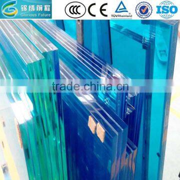 Clear float pvb laminated glass weight