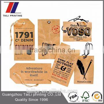 Hot sell color printing tags