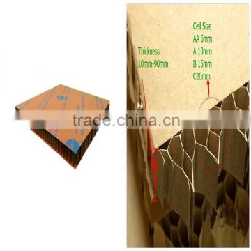 high quality brown honeycomb paper board factory directly alibaba china