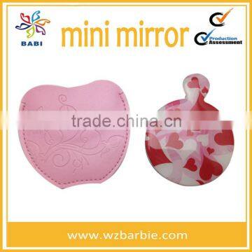 comb shape mini mirror