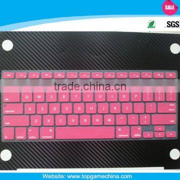 2014 New type custom silicone keyboard protector cover For Macbook air 13" 15"