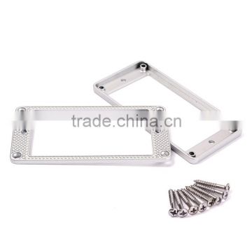 Flat Electric Guitar Humbucker Pickup Ring Frame Mounting Ring Neck&bridge Pickup Ring chrome/bronze/cream