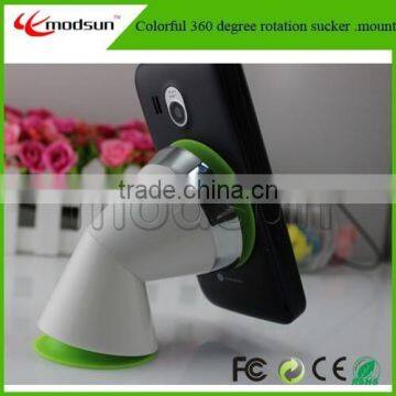 Hot selling mobile holder !!! 360 degree rotation universal silicone Rubber Sucker Mobile Phone Holder(MHD200)