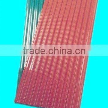 coated/painted corrugated roofing sheet