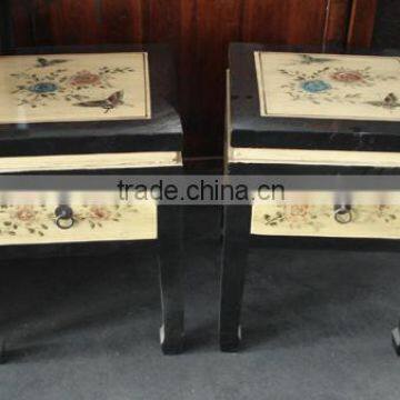 Chinese antique coffee table with drawers