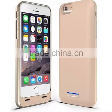 Backup charger case for iphone 6 with MFI CE FCC ROHS