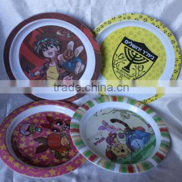 melamine broadbrimmed dinnerware plate sets