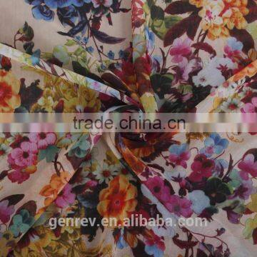 Digital Printing on Fabric Chiffon Printed Polyester Chiffon Fabric Digital Fabric Printing photo-2