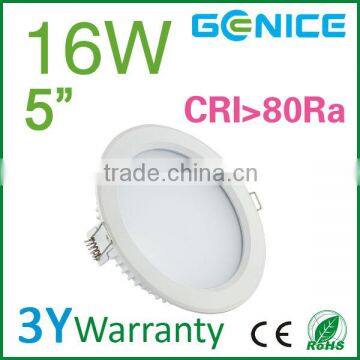 Ultra Bright 16W LED Downlight Recessed Ceiling Light Fixtures Kit With LED Driver photo-2