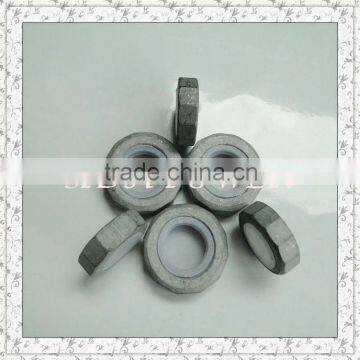 carbon steel zinc plating self-locking thin nut