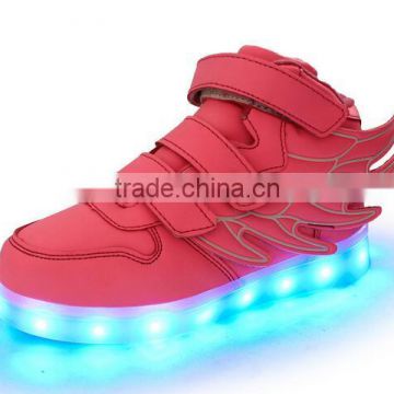 NEW Kids LED Light Sneakers Luminous Casual Flashing Usb Rechargeable Led Shoes