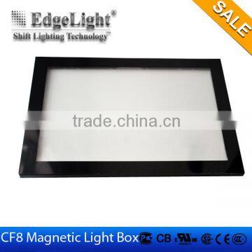 Edgelight CF8 single side magnetic Menu light box