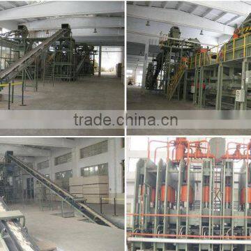 fully automatic mini shaving board production line,osb production line machine