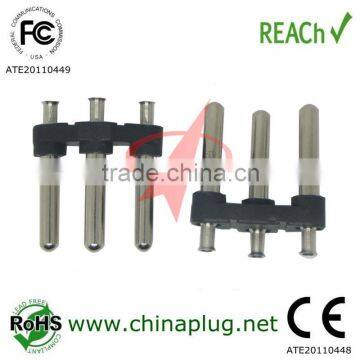 New Products for 2013 6-10A/250V MID-EAST AC Power jack plug insert with 4.0mm Pin diameter