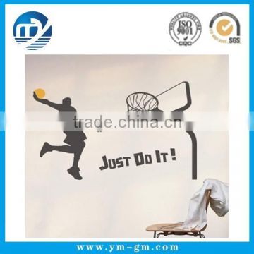 2015 new design basketball decoration wall sticker