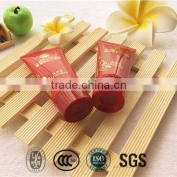 Stamping gold hotel plastic shampoo tube 30ml WHOLESALE