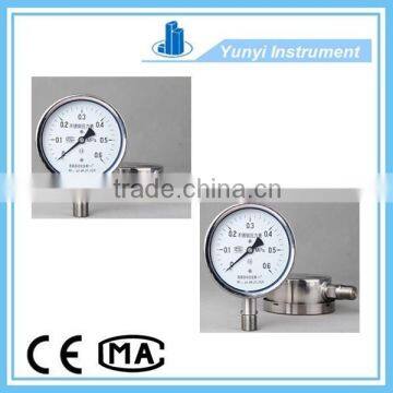 2016 hot sale stainless steel oilfilled pressure gauge with best price