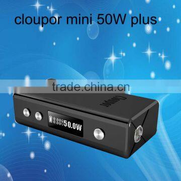 Cloupor MINI Plus 50w Box Mod/Cloupor MINI + / Cloupor GT Mini 50 Watt Mod 50w Vape Mod Wholesale