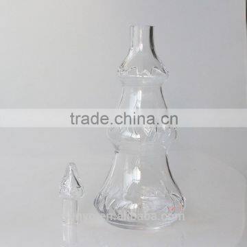 Christmas Tree Glass Candy Jar,Storage Jar,For Candy,Nut,Corn,Cake,Home Decoration photo-3