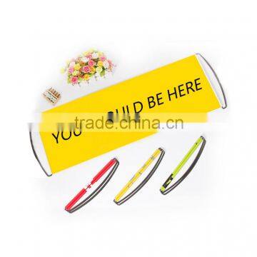 Fan Hand Held Scrolling Banner