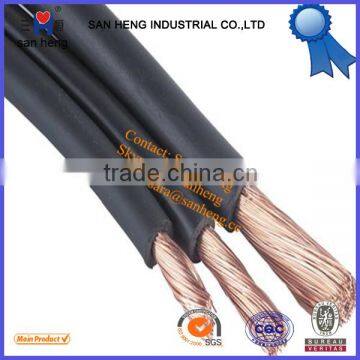 PVC/Rubber insulation single 25mm2 35mm2 50mm2 75mm2 electric welding cable IEC60245