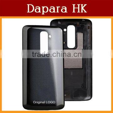 Original New Rear Back Lid Door Battery Cover Housing With NFC Antenna For LG G2 D802 Free Spipping