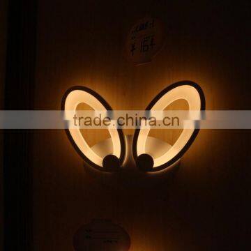 Modern LED wall lamp, Aluminum or acrylic LED indoor wall lamp / wall light