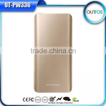 Fast charging usb charge 7500mah polymer power bank