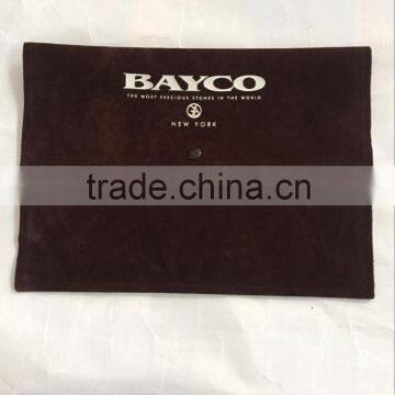 Custom Logo Packaging Case Velvet Jewelry Gift Bag With Flap Quality Choice Most Popular photo-3